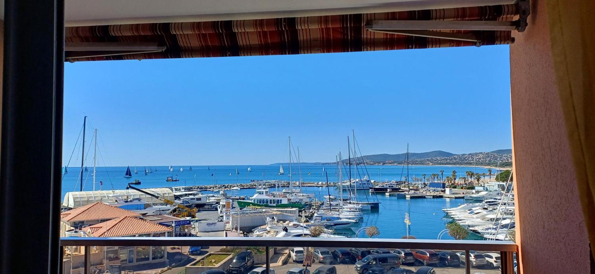 Sublime Vue Mer,Parking,Wifi Frejus Bagian luar foto